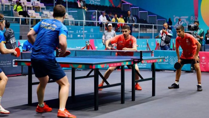 تیم تنیس روی میز مردان نایب قهرمان شد